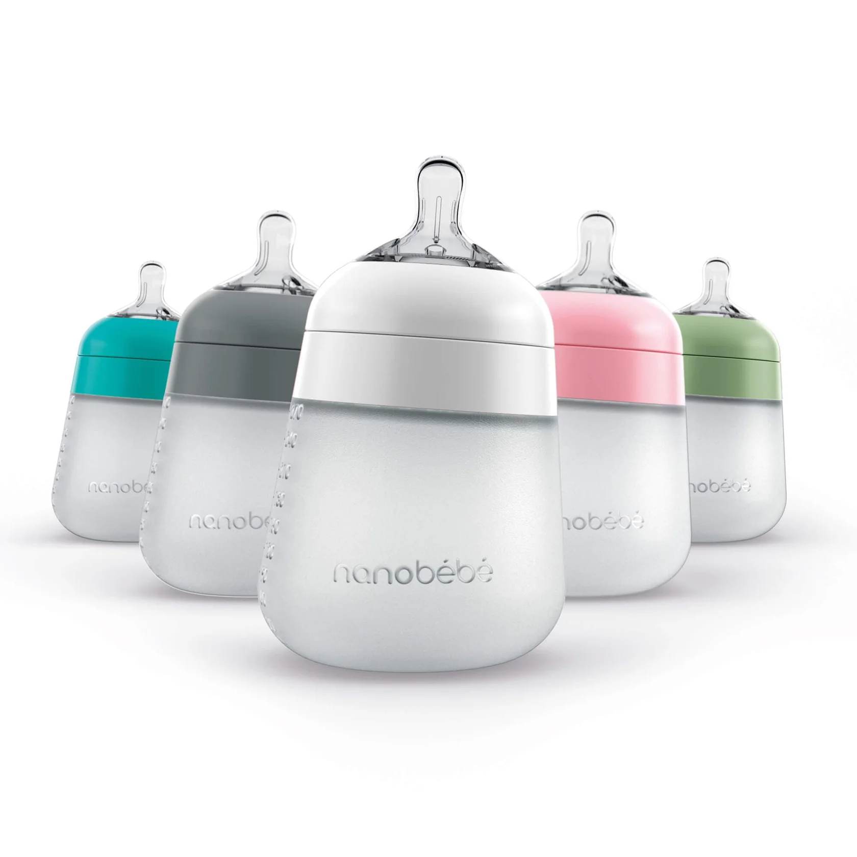 Nanobebe Flexy Silicone Baby Bottle