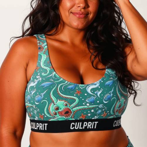 Get It Kraken! Scoop Bra