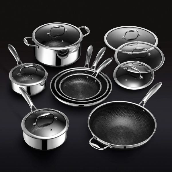 Hexclad HexClad Hybrid Cookware Set