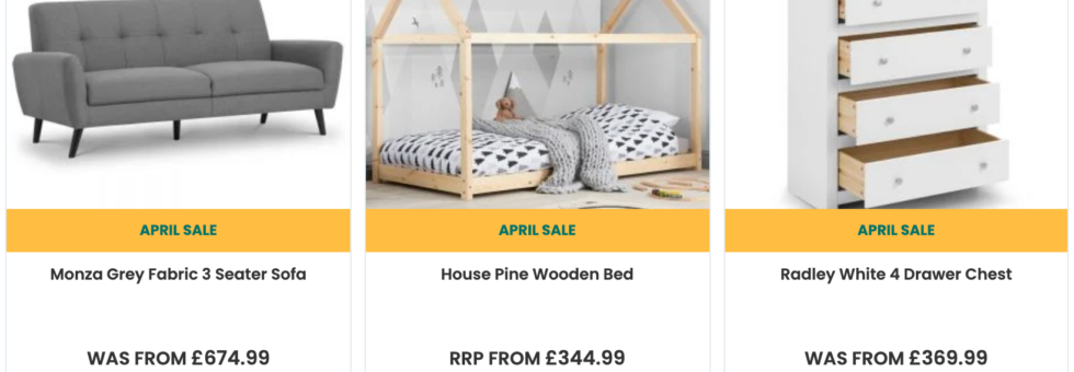 Happy Beds April sale