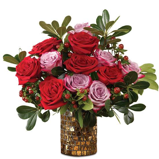 Calyx Flowers Winter Rose Bouquet