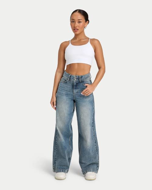 Womens Wide Leg Jean